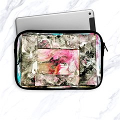 Marbling Collage Apple Ipad Mini Zipper Cases by kaleidomarblingart