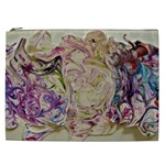 Marbling Collage Cosmetic Bag (XXL) Front