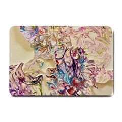 Marbling Collage Small Doormat  by kaleidomarblingart