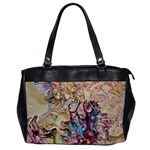 Marbling collage Oversize Office Handbag Front