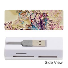 Marbling Collage Memory Card Reader (stick) by kaleidomarblingart