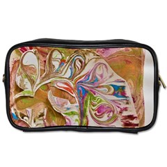 Abstract Marbling Toiletries Bag (one Side) by kaleidomarblingart