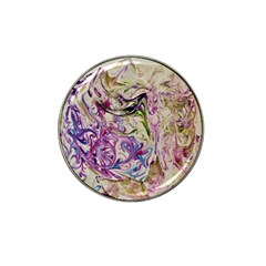 Abstract Swirls Iv Hat Clip Ball Marker (10 Pack) by kaleidomarblingart