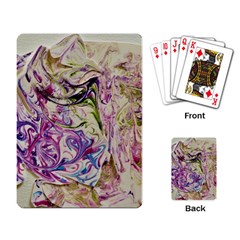 Abstract Swirls Iv Playing Cards Single Design (rectangle) by kaleidomarblingart