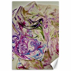 Abstract Swirls Iv Canvas 12  X 18  by kaleidomarblingart