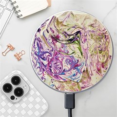 Abstract Swirls Iv Wireless Charger by kaleidomarblingart