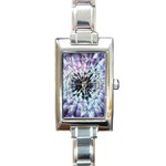 Expansion Rectangle Italian Charm Watch Front