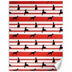 Doberman Dogs On Lines Canvas 18  x 24  17.8 x23.08  Canvas - 1