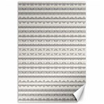 Mixed Gray Striped Ethnic Seamless Pattern Canvas 24  x 36  23.35 x34.74  Canvas - 1