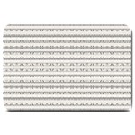 Mixed Gray Striped Ethnic Seamless Pattern Large Doormat  30 x20  Door Mat