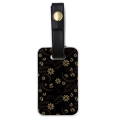 Folk Flowers Pattern  Luggage Tag (one Side) by Eskimos