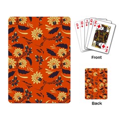 Folk Flowers Pattern  Playing Cards Single Design (rectangle) by Eskimos