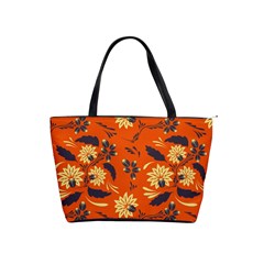 Folk Flowers Pattern  Classic Shoulder Handbag by Eskimos