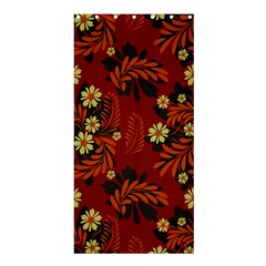 Folk flowers pattern Shower Curtain 36  x 72  (Stall) 