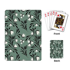 Folk Flowers Pattern Playing Cards Single Design (rectangle) by Eskimos