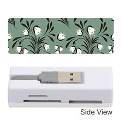 Folk Flowers Pattern Memory Card Reader (stick) by Eskimos