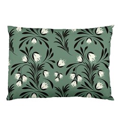 Folk Flowers Pattern Pillow Case (two Sides) by Eskimos