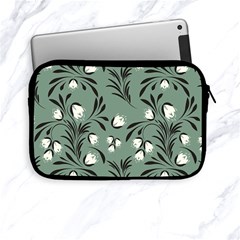 Folk Flowers Pattern Apple Ipad Mini Zipper Cases by Eskimos