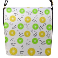 Citrus Science Flap Closure Messenger Bag (small) by sonyawrites