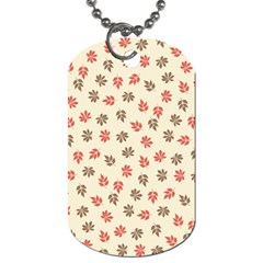 Ashleaf Maple Dog Tag (two Sides) by tmsartbazaar