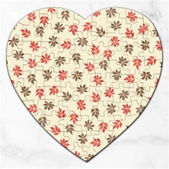 Ashleaf Maple Jigsaw Puzzle (heart) by tmsartbazaar