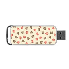 Ashleaf Maple Portable Usb Flash (one Side) by tmsartbazaar