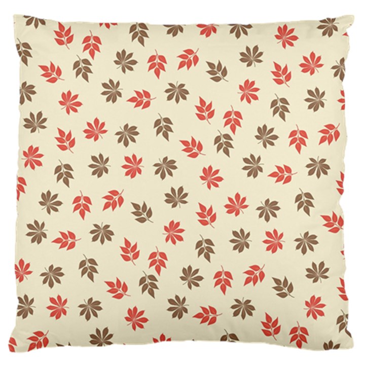 Ashleaf Maple Large Flano Cushion Case (One Side)