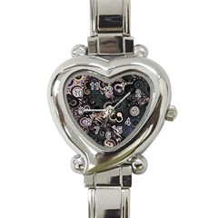 Whirligig Heart Italian Charm Watch by MRNStudios