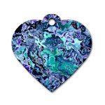 Roadie Dog Tag Heart (One Side) Front