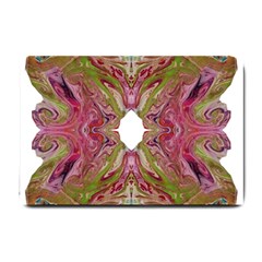 Marbling Collage Small Doormat  by kaleidomarblingart