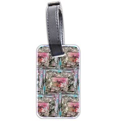 Collage Repeats I Luggage Tag (two Sides) by kaleidomarblingart