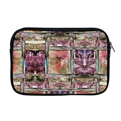 Collage Repeats  Apple Macbook Pro 17  Zipper Case by kaleidomarblingart