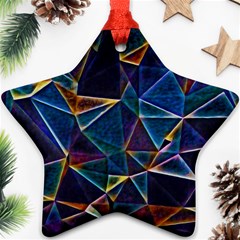 Broken Bubbles Ornament (star) by MRNStudios