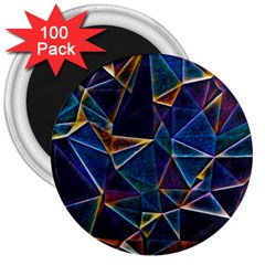 Broken Bubbles 3  Magnets (100 Pack) by MRNStudios