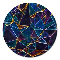 Broken Bubbles Magnet 5  (round) by MRNStudios