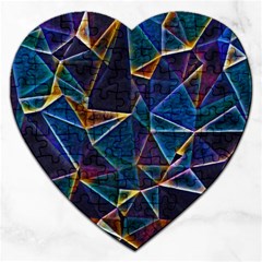 Broken Bubbles Jigsaw Puzzle (heart) by MRNStudios