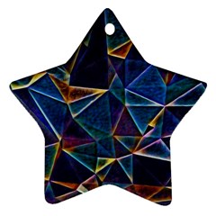 Broken Bubbles Star Ornament (two Sides) by MRNStudios