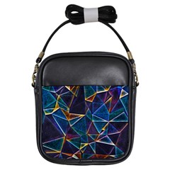 Broken Bubbles Girls Sling Bag by MRNStudios