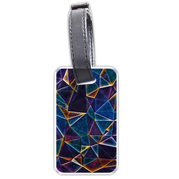 Broken Bubbles Luggage Tag (one side)