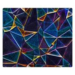 Broken Bubbles Double Sided Flano Blanket (small)  by MRNStudios