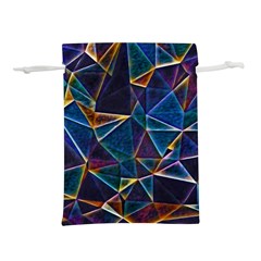 Broken Bubbles Lightweight Drawstring Pouch (l) by MRNStudios