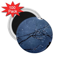 Full Moon Landscape Scene Illustration 2 25  Magnets (100 Pack) 