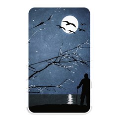 Full Moon Landscape Scene Illustration Memory Card Reader (rectangular) by dflcprintsclothing