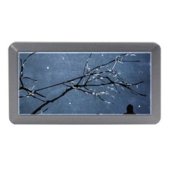 Full Moon Landscape Scene Illustration Memory Card Reader (mini) by dflcprintsclothing