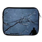 Full Moon Landscape Scene Illustration Apple iPad 2/3/4 Zipper Cases Front