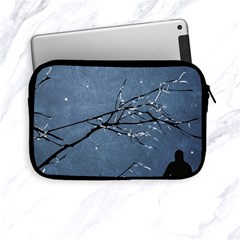 Full Moon Landscape Scene Illustration Apple Ipad Mini Zipper Cases by dflcprintsclothing