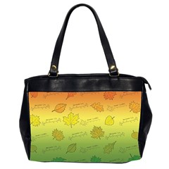 Plant Science Oversize Office Handbag (two Sides)