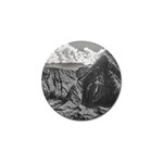 Machu Picchu Black And White Landscape Golf Ball Marker (4 pack) Front