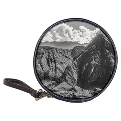 Machu Picchu Black And White Landscape Classic 20-cd Wallets by dflcprintsclothing