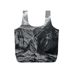 Machu Picchu Black And White Landscape Full Print Recycle Bag (s) by dflcprintsclothing